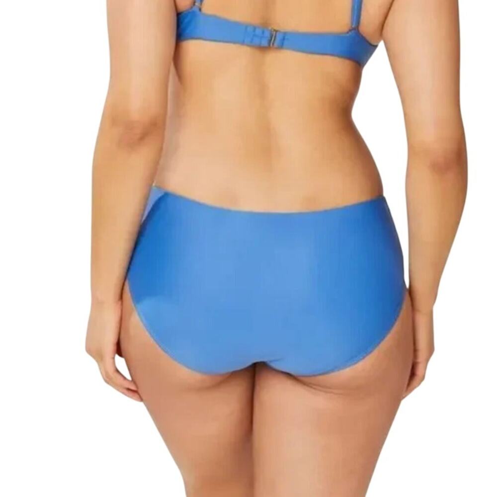 Andie Swim Blue Bikini Bottom The Hipster Size Large - Picture 2 of 6